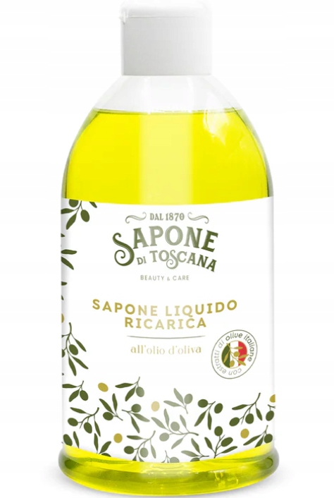 Sapone di Toscana Olio d'Oliva mydło w płynie nawilżające ZAPAS 1 l