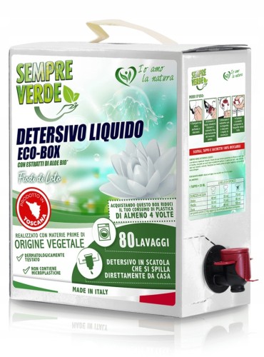 Sempre Verde Fiori di Loto Aloe Bio Płyn do Prania Eco- Box 3L