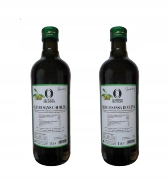 ORLANDINI Olio di Sansa di Oliva oliwa do smażenia 1 Litr X 2 SZTUKI