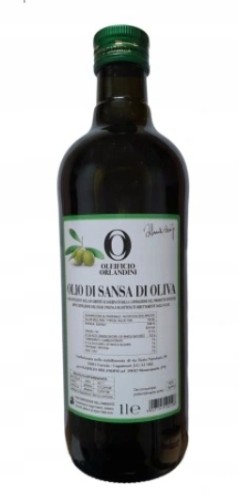 ORLANDINI Olio di Sansa di Oliva oliwa do smażenia 1 Litr X 2 SZTUKI