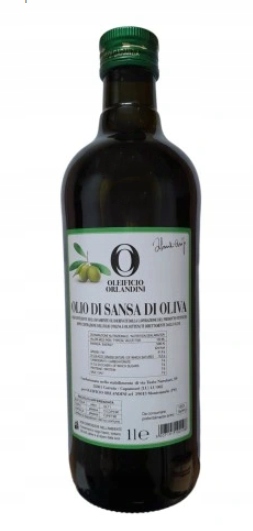 ORLANDINI Olio di Sansa di Oliva oliwa do smażenia 1 Litr X 2 SZTUKI