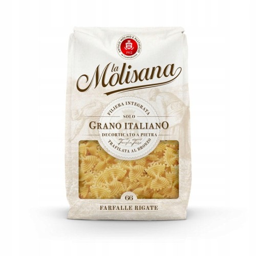 La Molisana Farfalle Rigate N 66 makaron włoski kokardki 500g