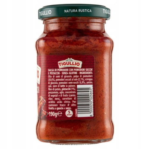 Tigullio Pesto Pomodori Secchi Pistacchi 185 g