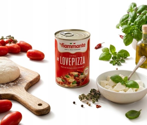 Love Pizza La Fiammante Pulpa pomidorowa sos do pizzy 400g